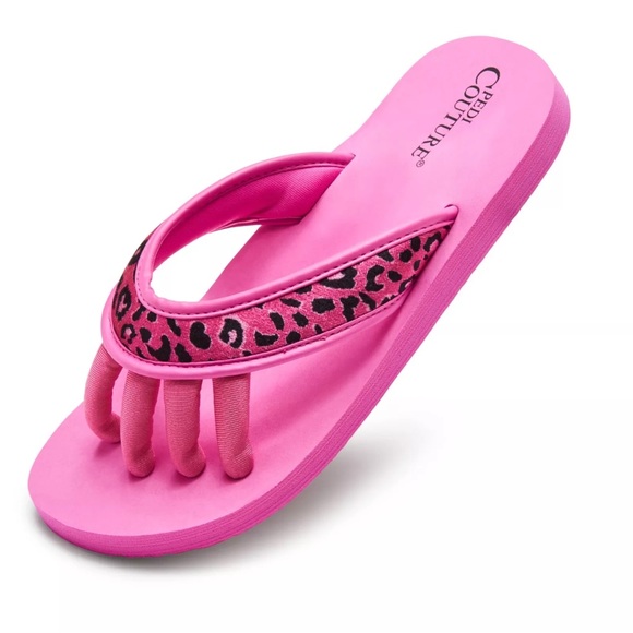 Pedi Couture Toe Separator Sandals for Women- Pedicure/Yoga sandal-Arch Support - Picture 2 of 5